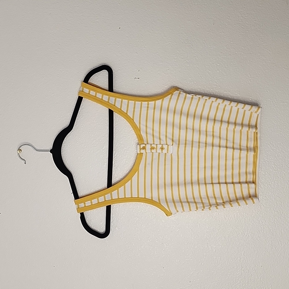 Stipped cropped tee